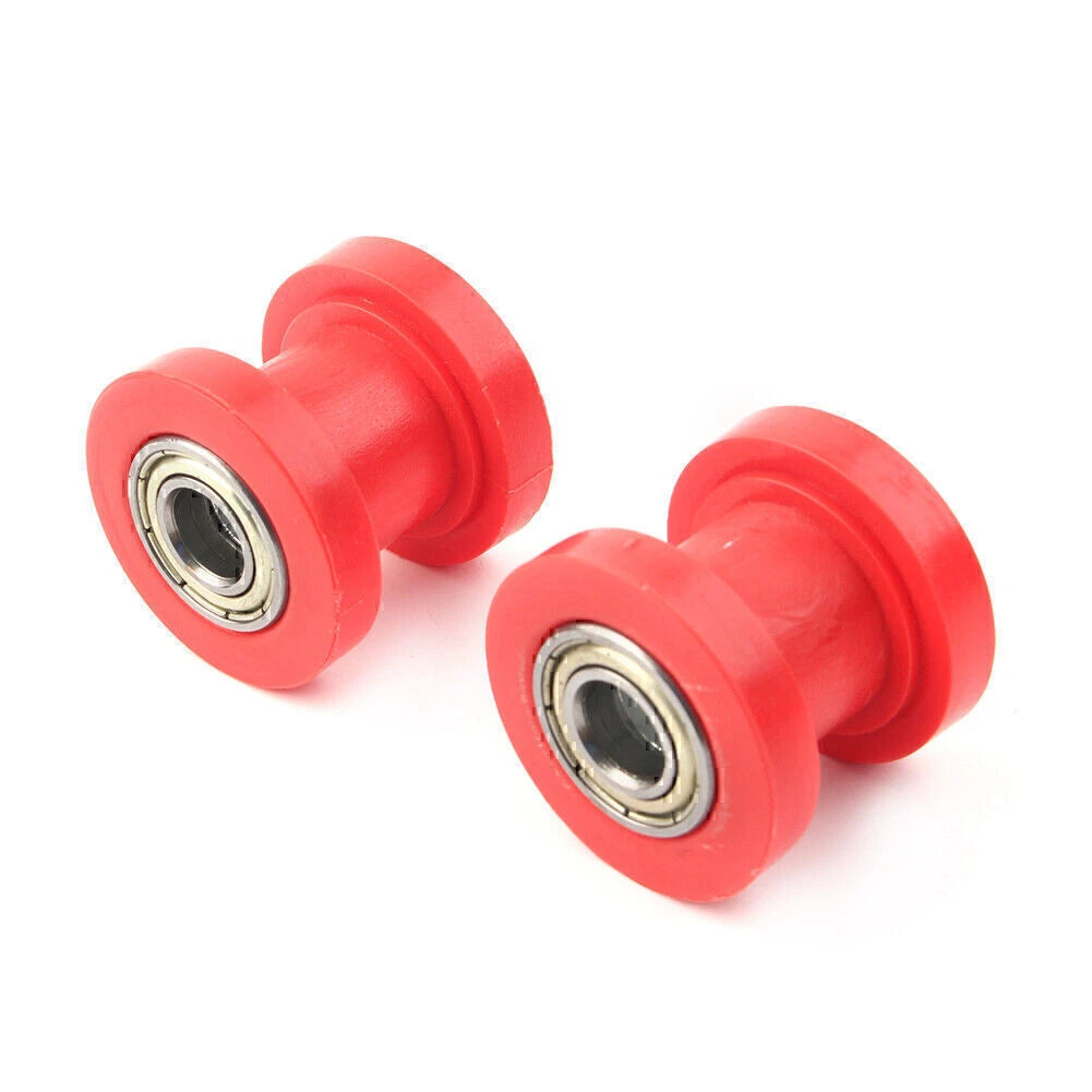 2X 10mm Chain Roller Slider Tensioner Wheel Guide for Mini Bike ATV