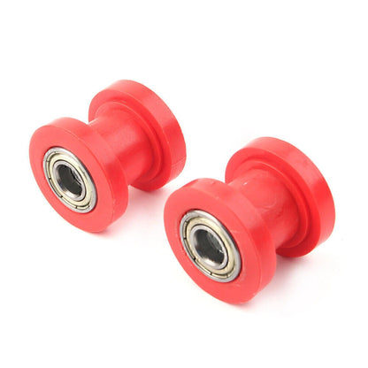 2X 10mm Chain Roller Slider Tensioner Wheel Guide for Mini Bike ATV
