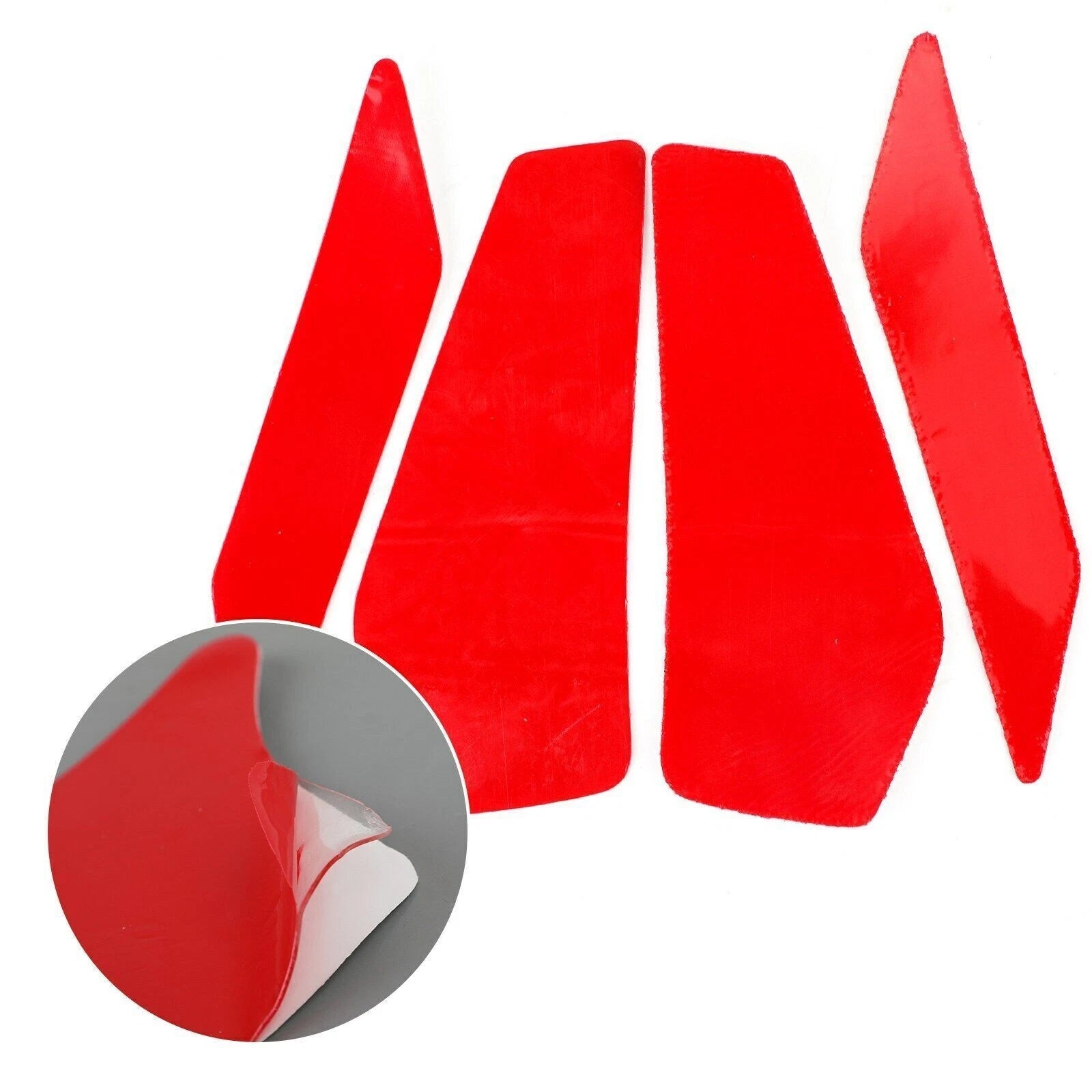 4X Side Tank Traction Grip Pads for Kawasaki Ninja 400 (2018–2020) T9