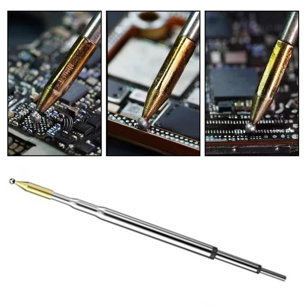 Soldering Iron Tip BallPoint for SMD IC Electronics Rework Tool