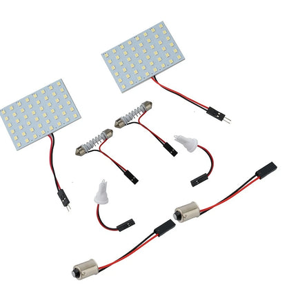 2Pcs 12V SMD LED Festoon Dome Map Interior Bulbs for Car (UK)