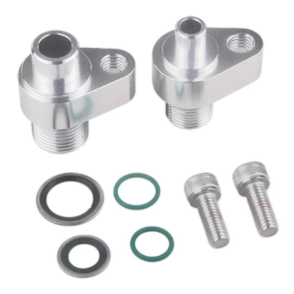 A/C Compressor Adapter Fittings for Denso 10S17F 10S20F (LS Swap)
