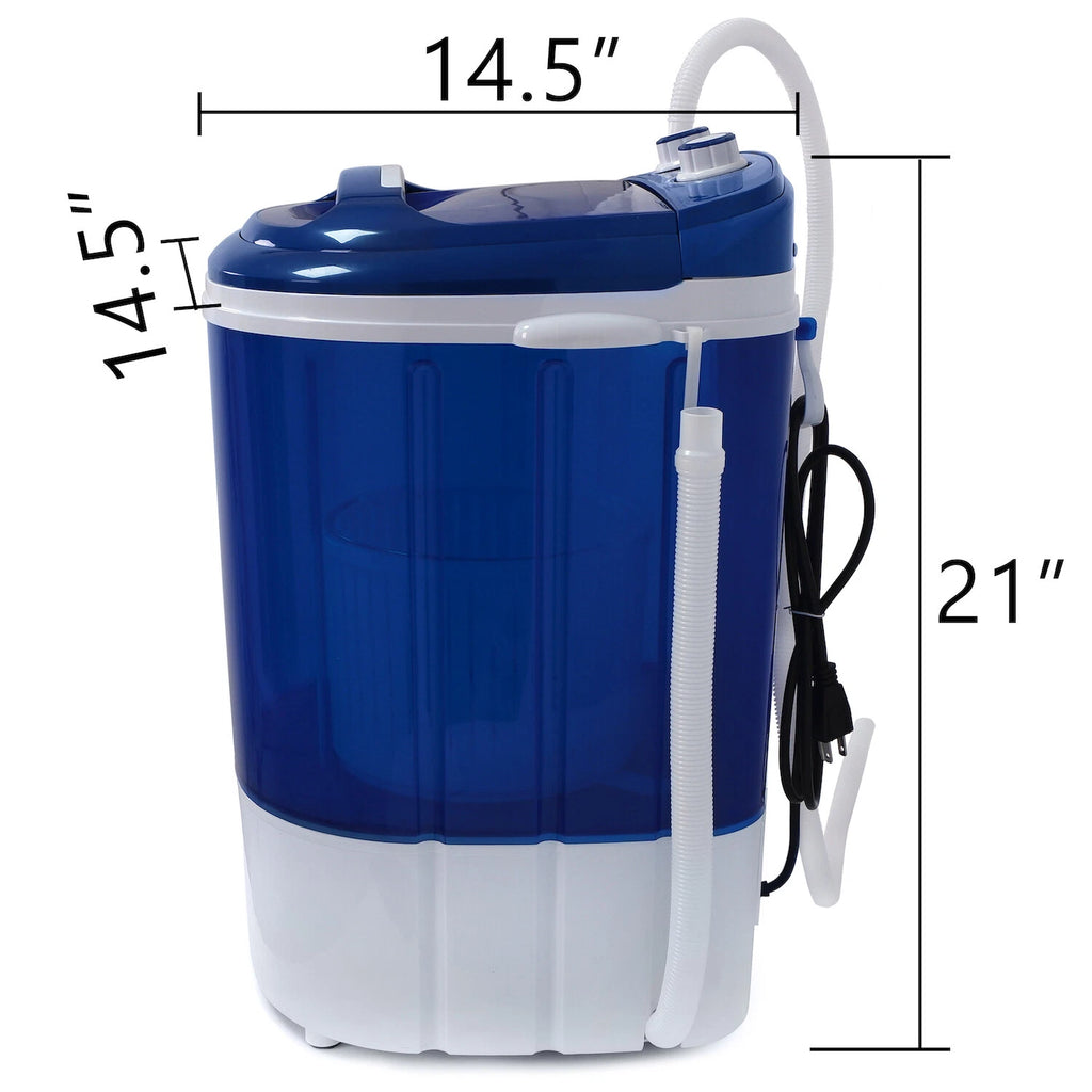 Mini Portable Washing Machine with Spinner Timer Control (3kg)