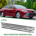 4Pcs Window Weatherstrip Seal Replacement for Toyota Camry (2002–2006)