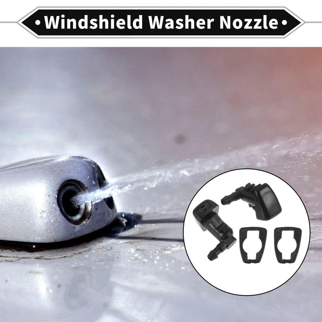 2 Pcs Front Windshield Washer Nozzles Replacement for Chevy Colorado (2015–2023)