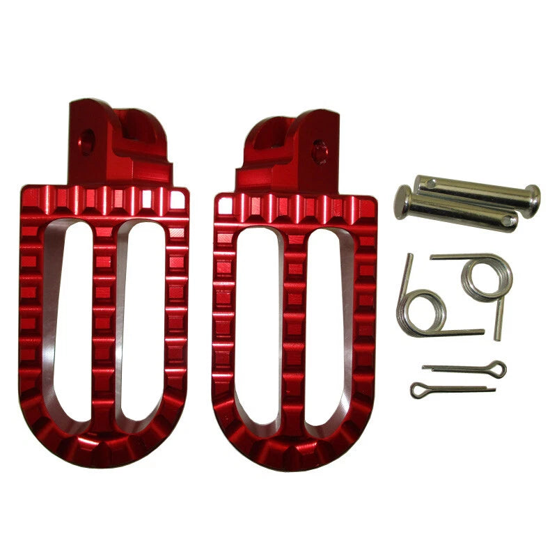CNC Aluminum Foot Rest Footpegs for Chinese 50cc-190cc Pit Dirt Bikes