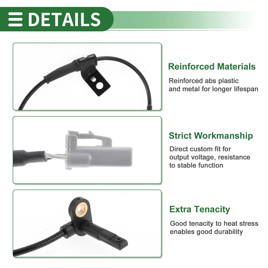 ABS Wheel Speed Sensor Replacement for Mitsubishi Grandis (2006–2012)