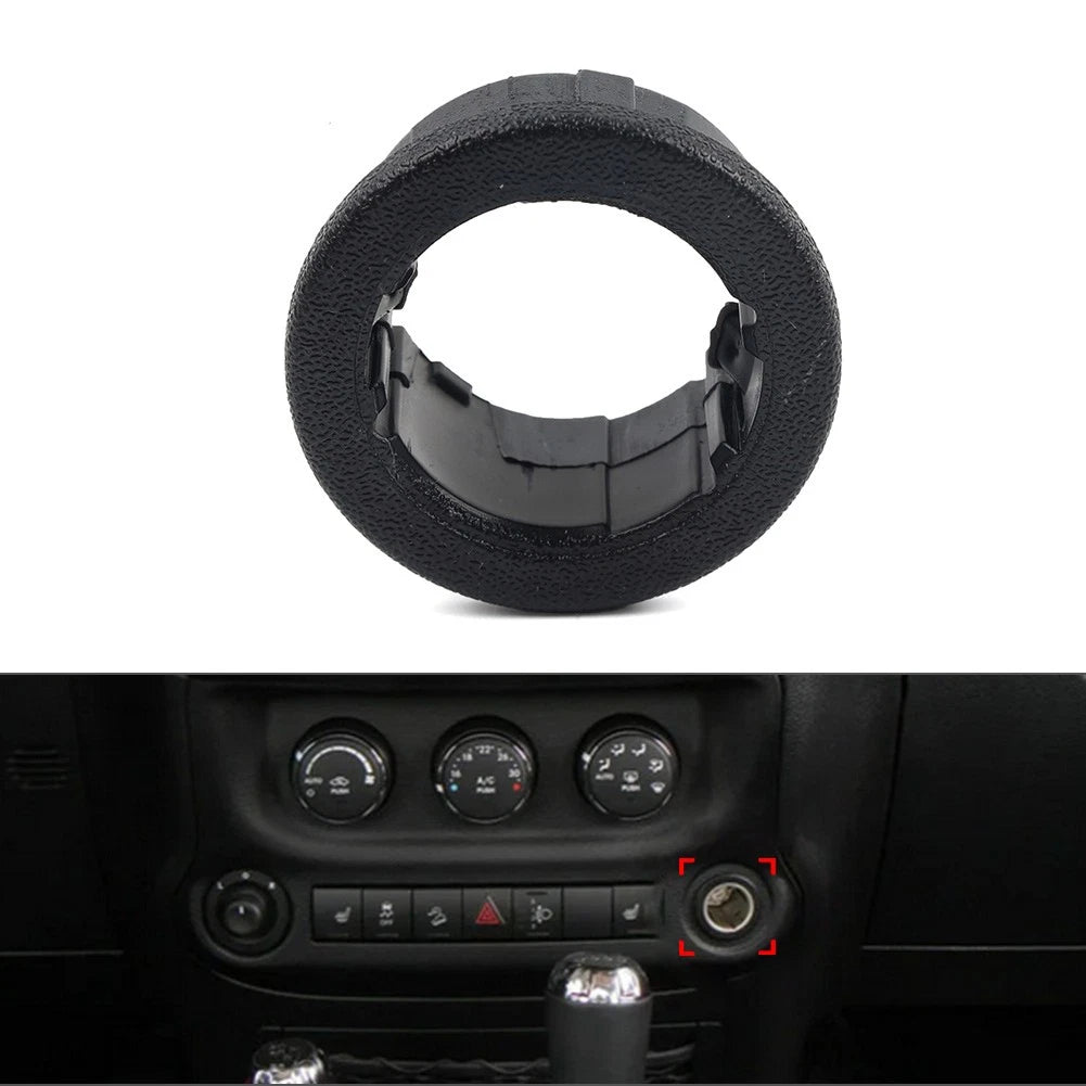 Cigarette Lighter Holder Mounting Ring for Chrysler Dodge Jeep