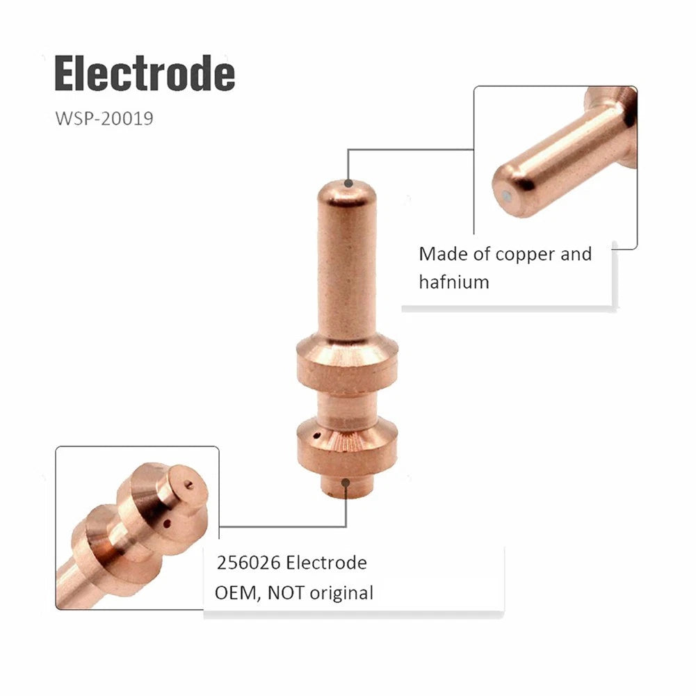 Plasma Torch Kit 60A Nozzle for Industrial Metal Cutting
