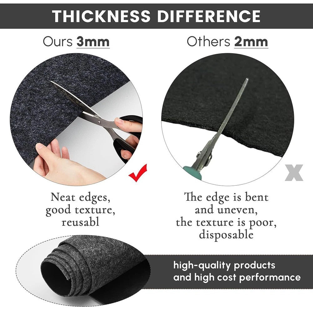 Garage Mats for Effortless Cleaning (Universal Fit)