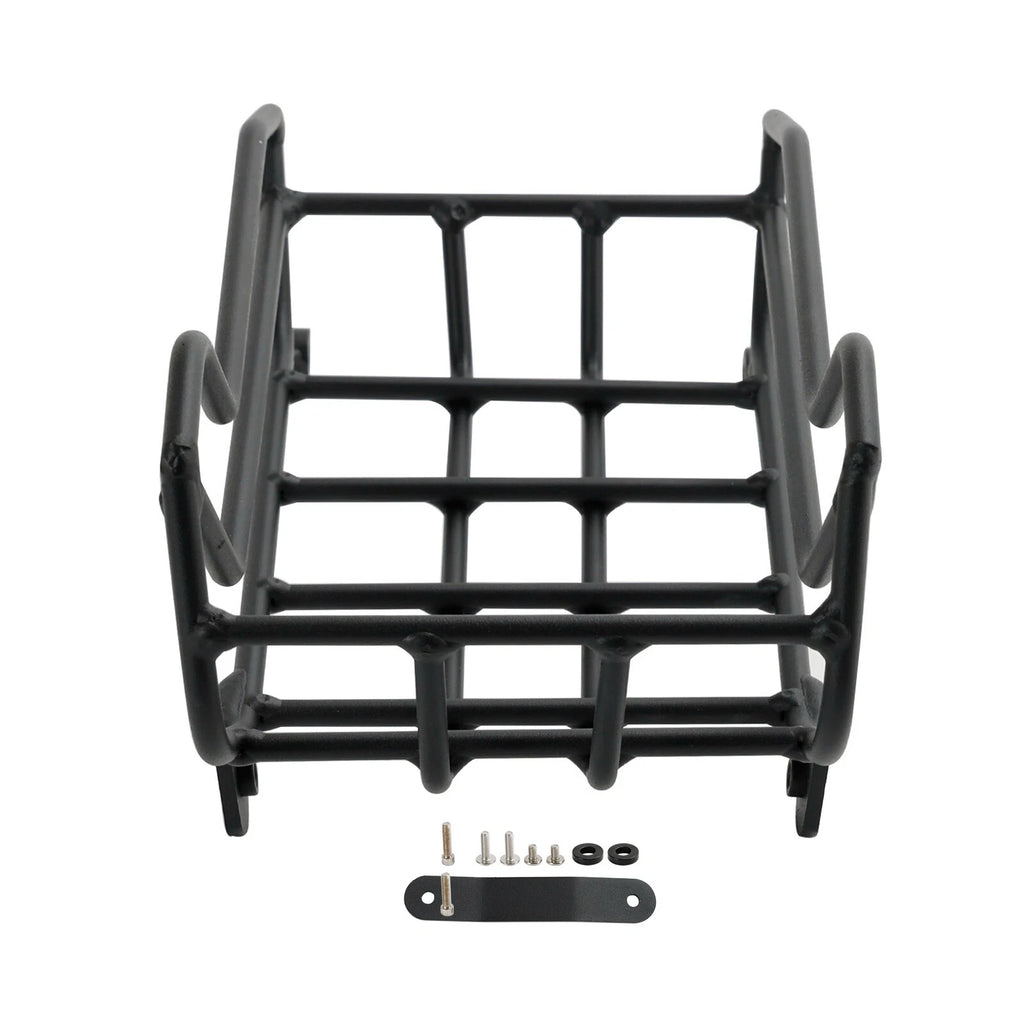 Black Center Rack Carrier Basket for Honda CC110 Cross Cub 110 (2023–2024)