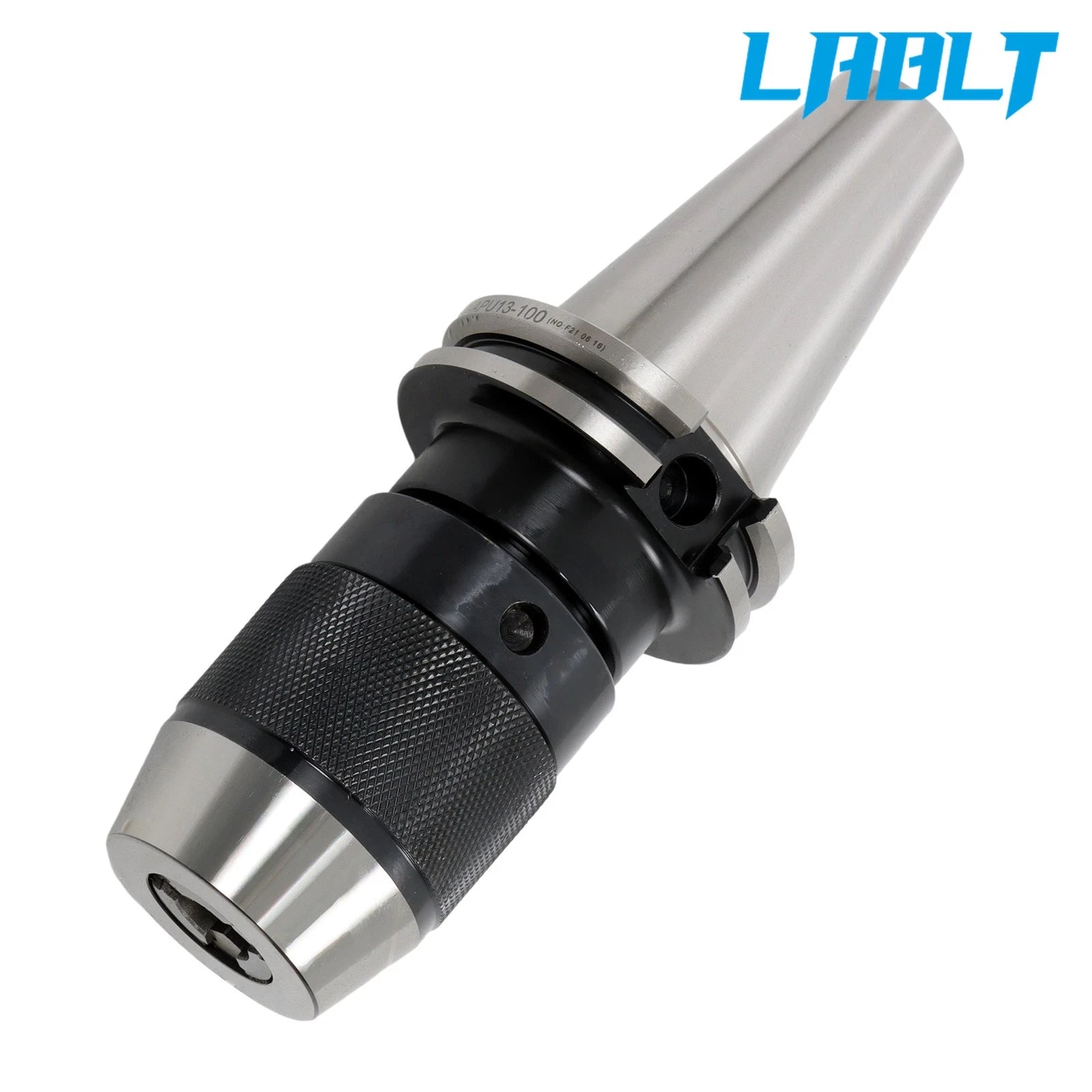 Dual Contact Keyless Drill Chuck for CAT40 (1/2")