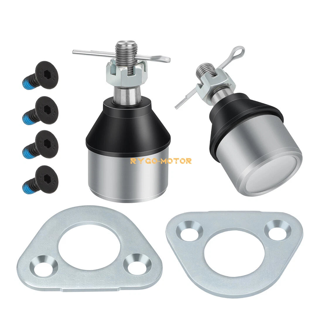 2 Pack Ball Joint & Bracket Kit for Polaris Ranger 400 425 500 570 700 800 (2010–2022)