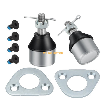 2 Pack Ball Joint & Bracket Kit for Polaris Ranger 400 425 500 570 700 800 (2010–2022)