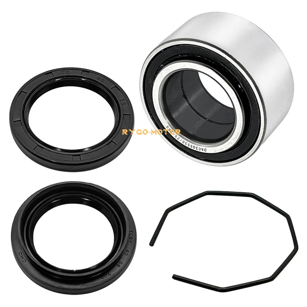 Front Wheel Hub Bearings & Seal Kit for Arctic Cat 375 400 500 600 (2000–2010)