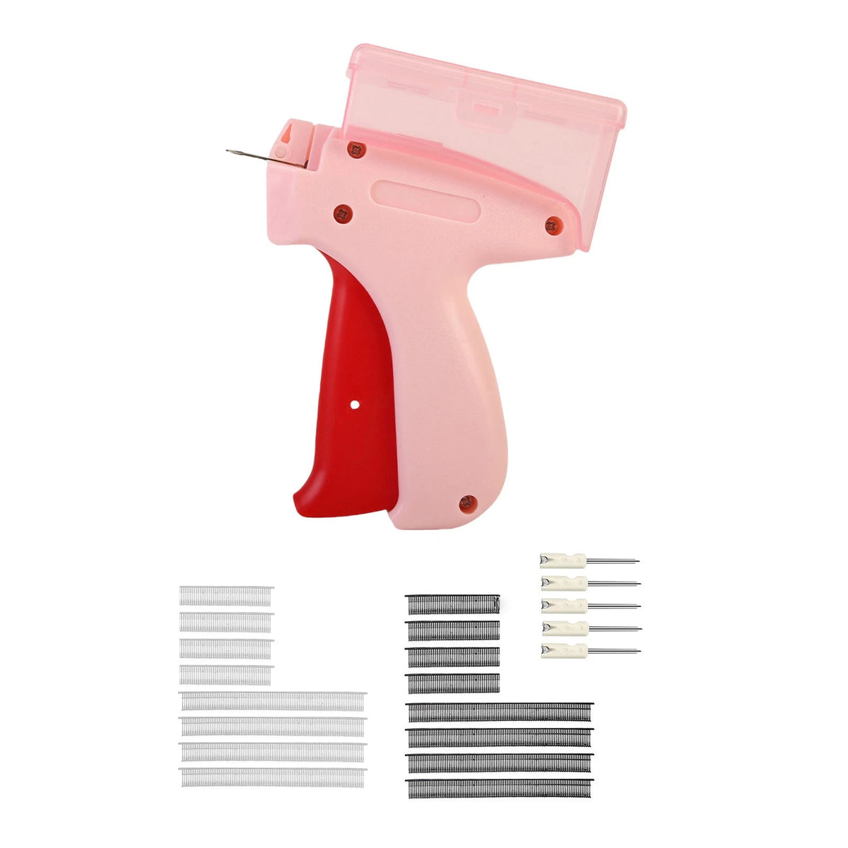 Mini Tagging Gun for Quick Fix (Includes Glue Needles)