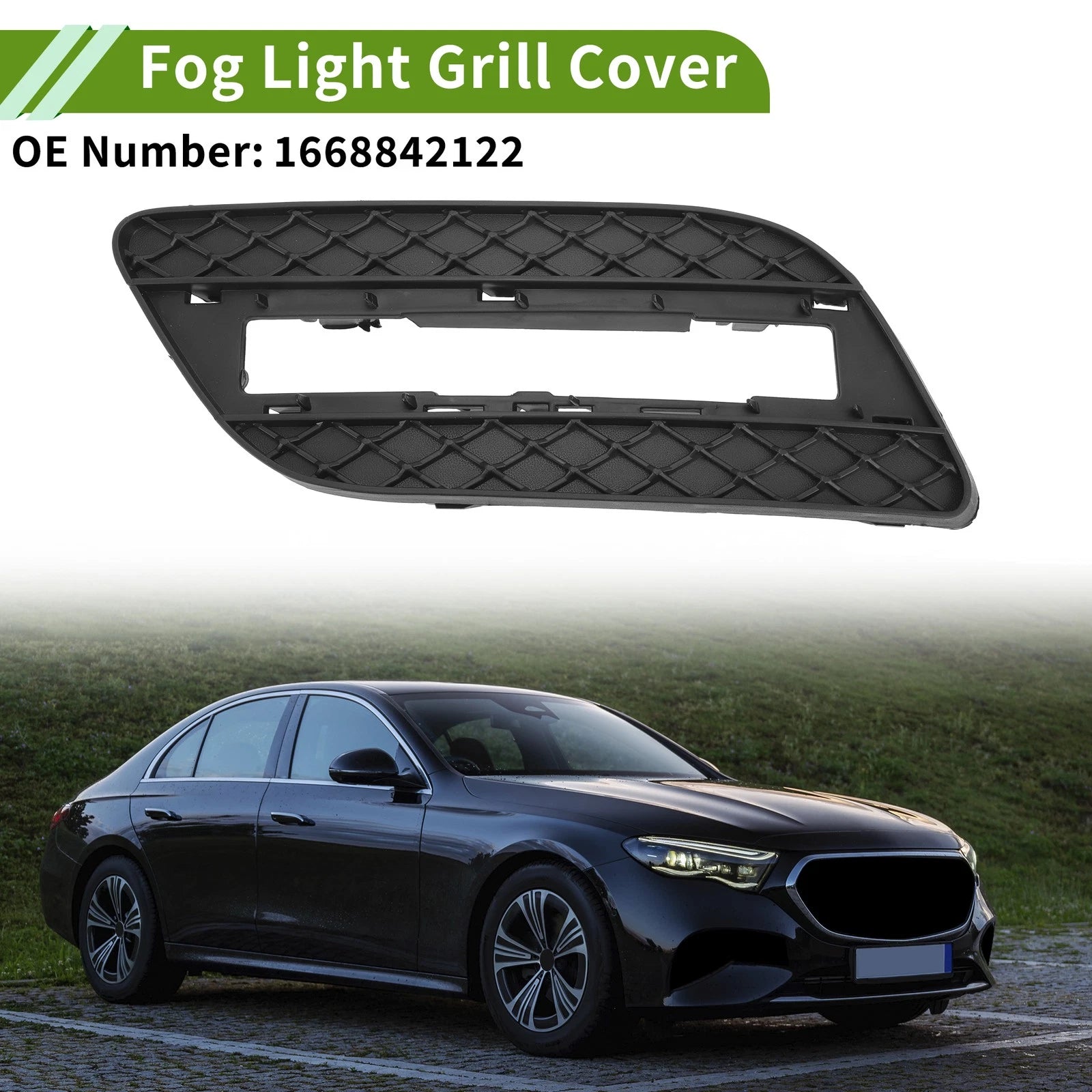 Car Front Left Fog Light Grill for Mercedes Benz ML550 (2012–2015)