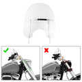 Windscreen Windshield for Harley Heritage Softail Slim Deluxe Fat Boy (2000–2017)