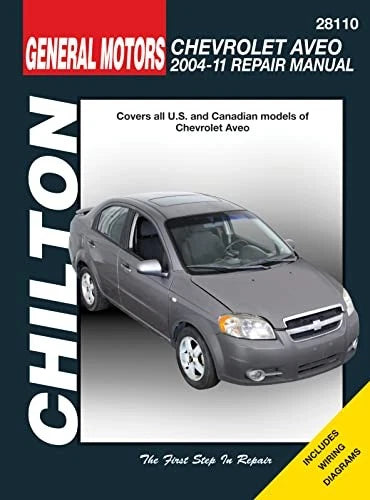 Haynes Chilton Service Manual for Chevrolet Aveo (2004–2011)