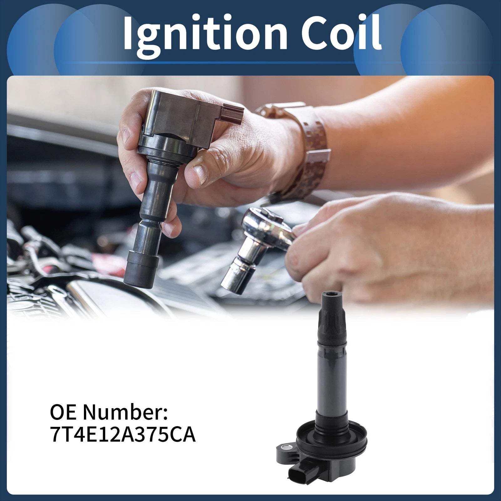 Ignition Coil Pack No. 7T4E12A375C for Ford Explorer (2011–2017)