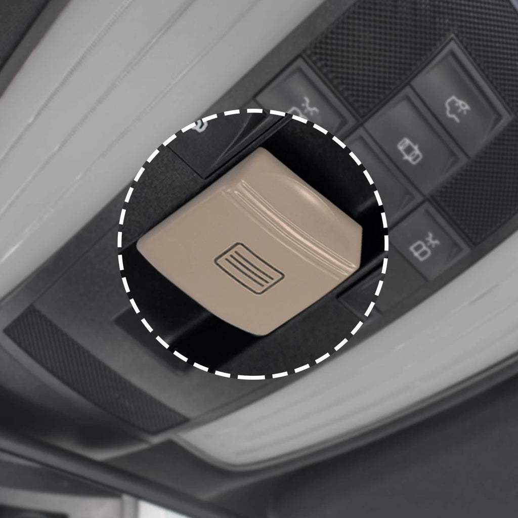 Sunroof Window Switch Button Cover Replacement for Mercedes-Benz W204 (2007–2015)