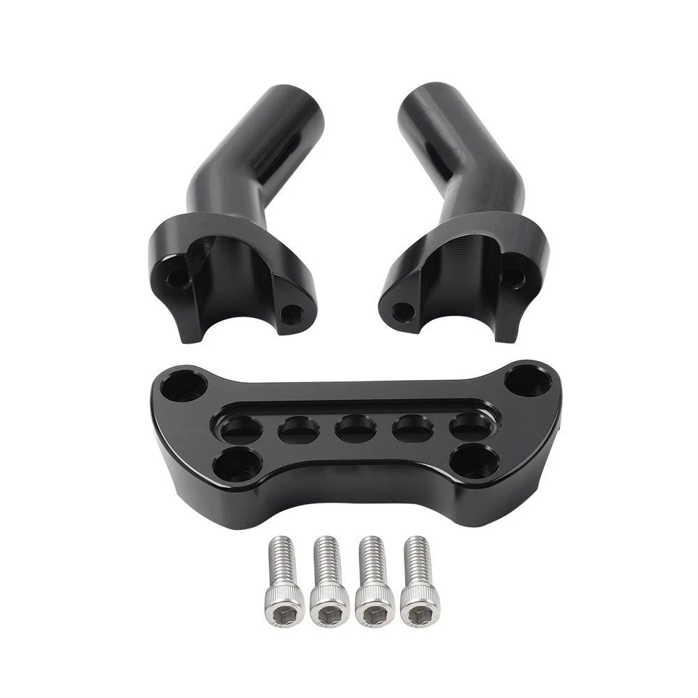 4-1/2" Pullback Handlebar Riser 1" Top Clamp for Harley Heritage Softail (2000–2023)