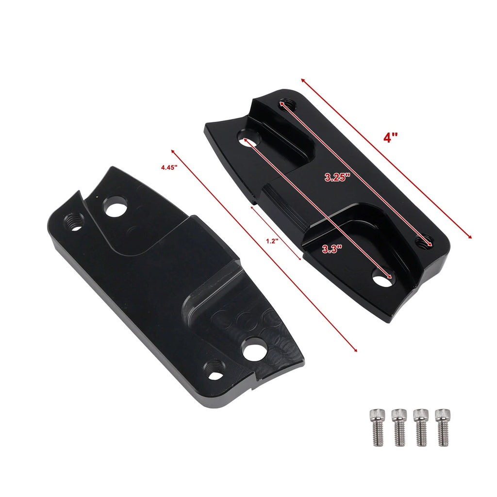 Front Fender Risers Bracket Spacer for Harley Touring Electra Street Glide (2014–2023)