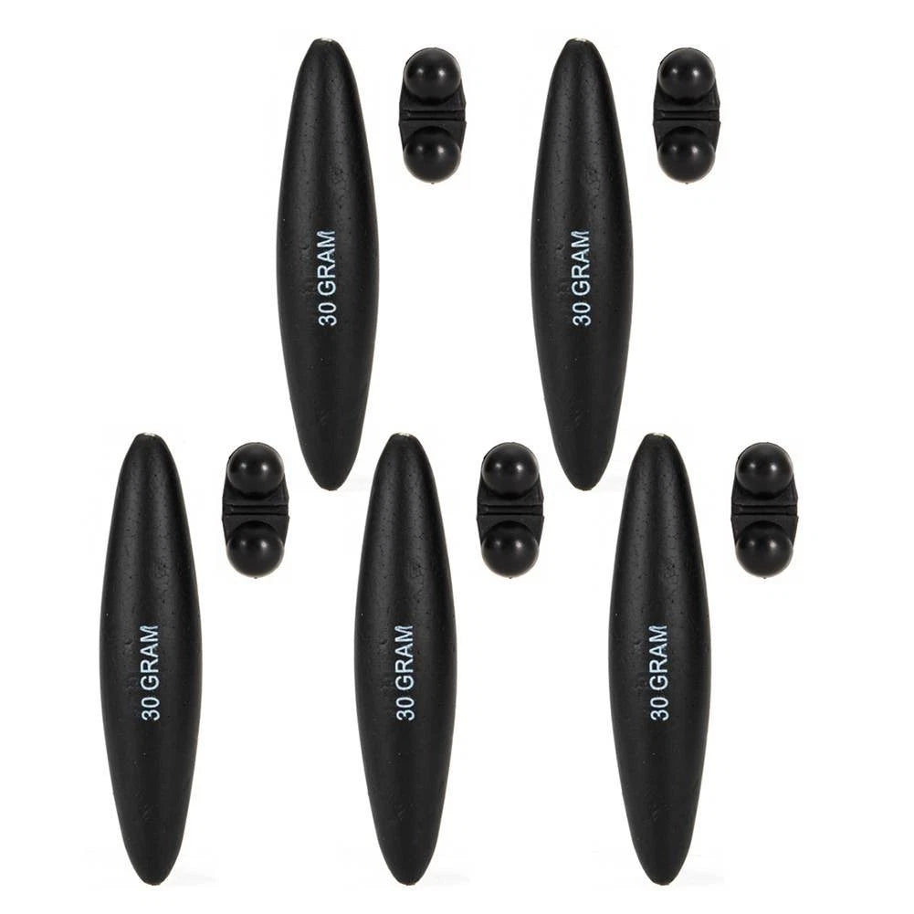 Set of 5 EVA Fishing Tools with Slip Bobbers for Enhanced Performance