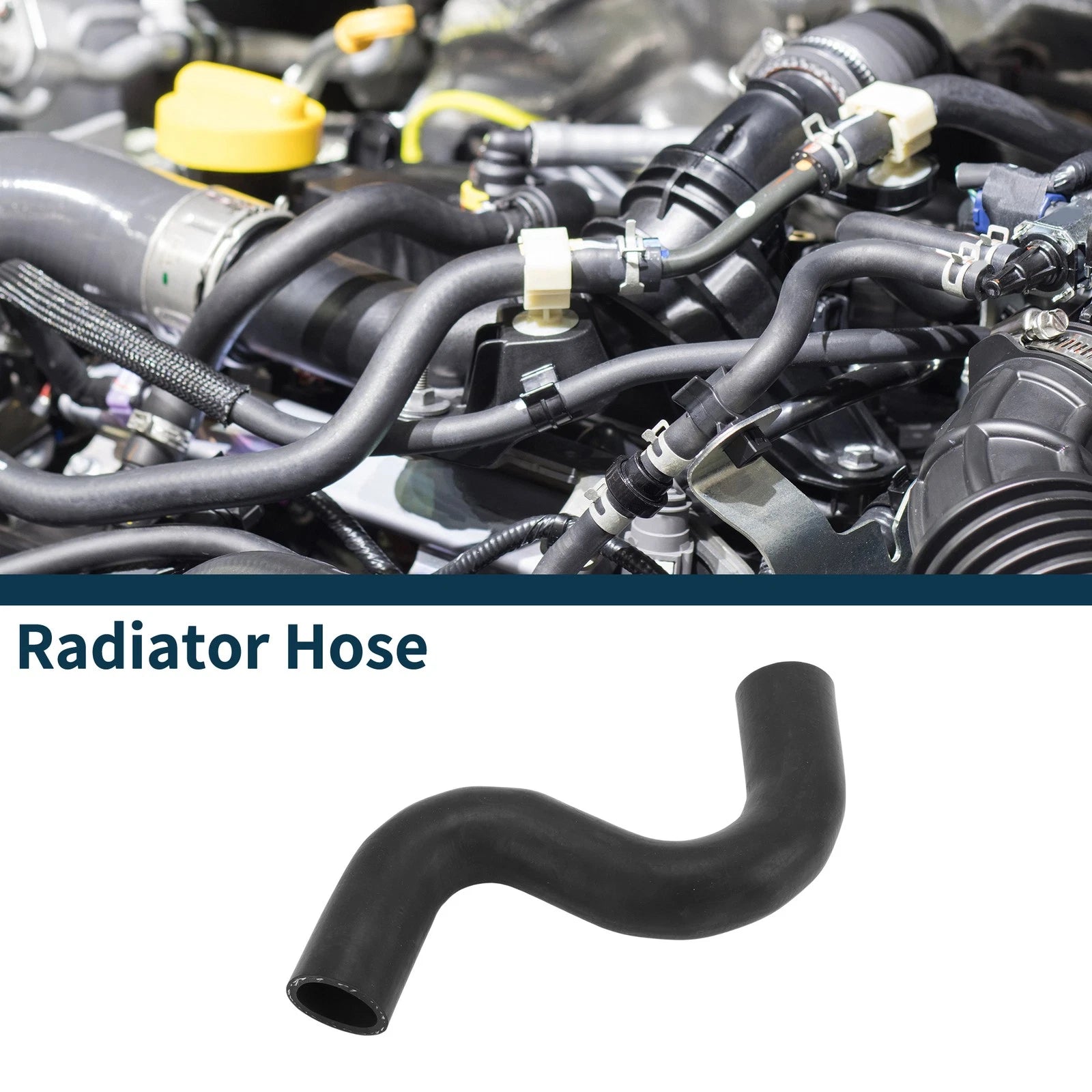 Radiator Hose for Citroen C4 Coupe (2004–2011) No. 1343EL Rubber