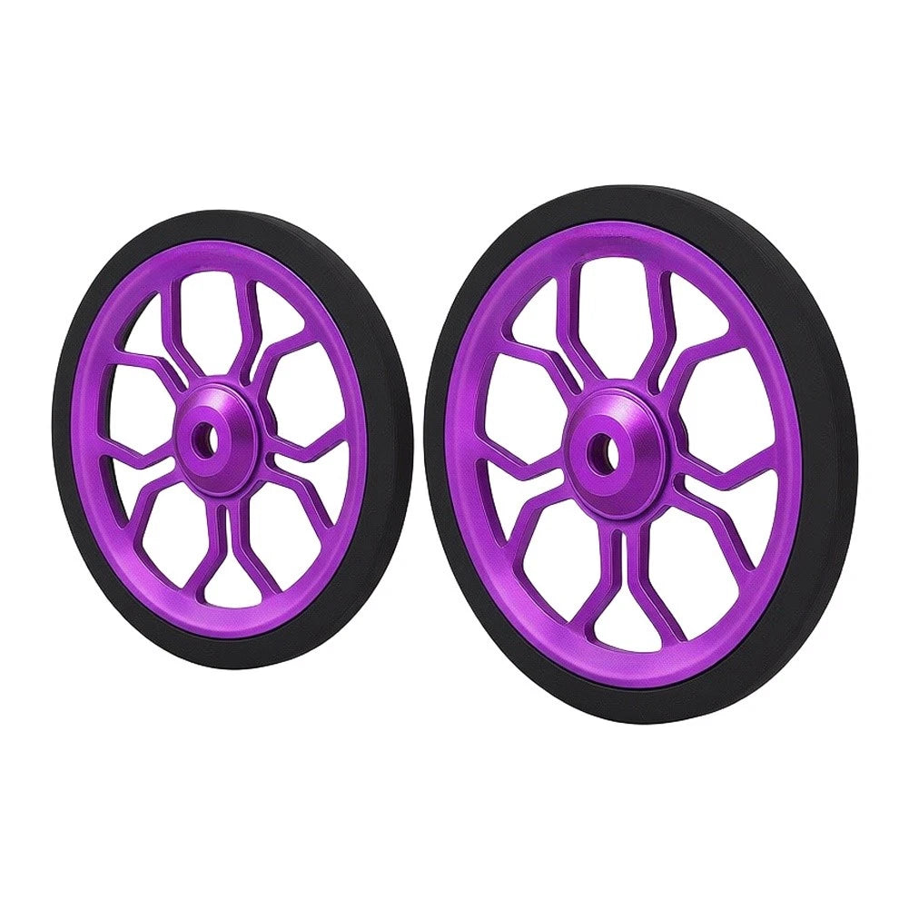 Sealed Bearing 80mm Aluminum Push Wheels for Folding Bikes (2010–2023)