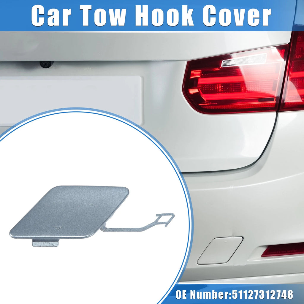 Rear Tow Hook Eye Cover Cap Replacement for BMW 3 Series F30 (2012–2015)