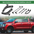 8pcs Front Suspension Control Arm Kit for Nissan Rogue Select (2014–2015)