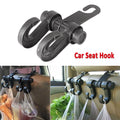 Dual Hook Headrest Hanger for Car Seat Organizer