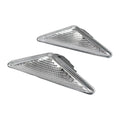 2X Clear Fender Side Marker Indicator Lights for Ford Mondeo MK III (2000–2007)