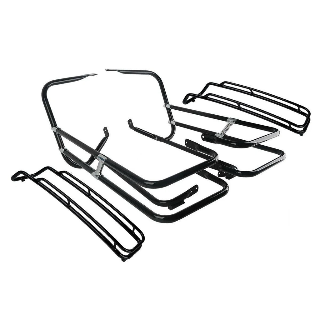 Saddlebag Guard Rail Mount Bracket for Harley Touring (1997–2008)