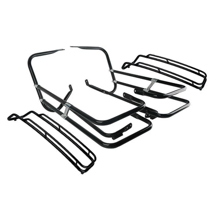 Saddlebag Guard Rail Mount Bracket for Harley Touring (1997–2008)