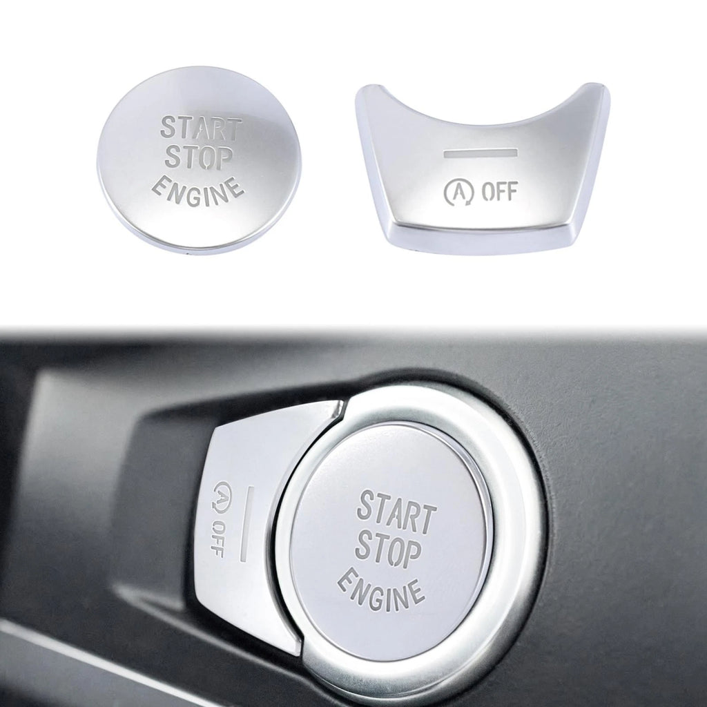 Engine Start Stop Switch Button Cover Set for BMW 5 Series (2011–2017)