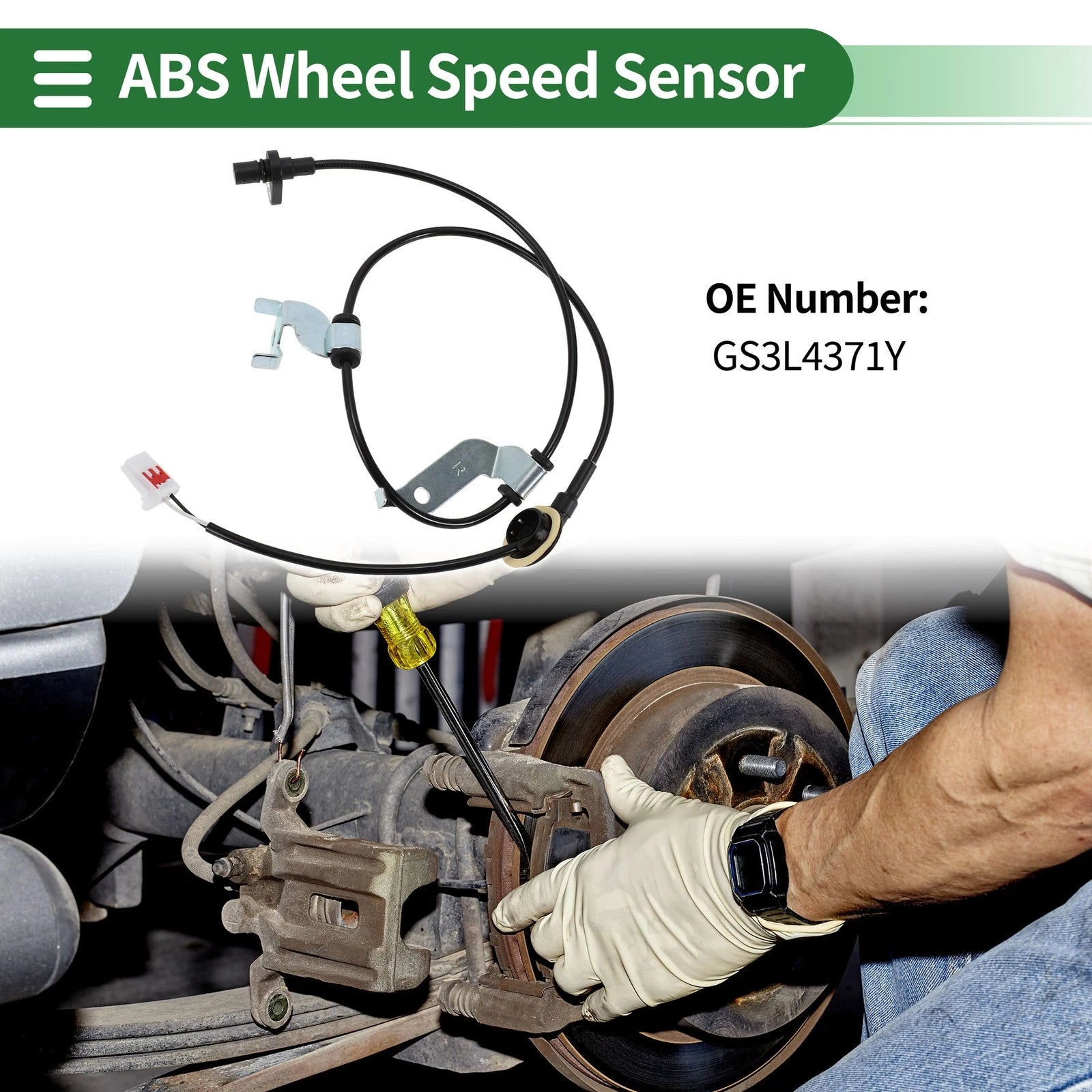 ABS Wheel Speed Sensor Replacement for Mazda 6 (2009–2013)