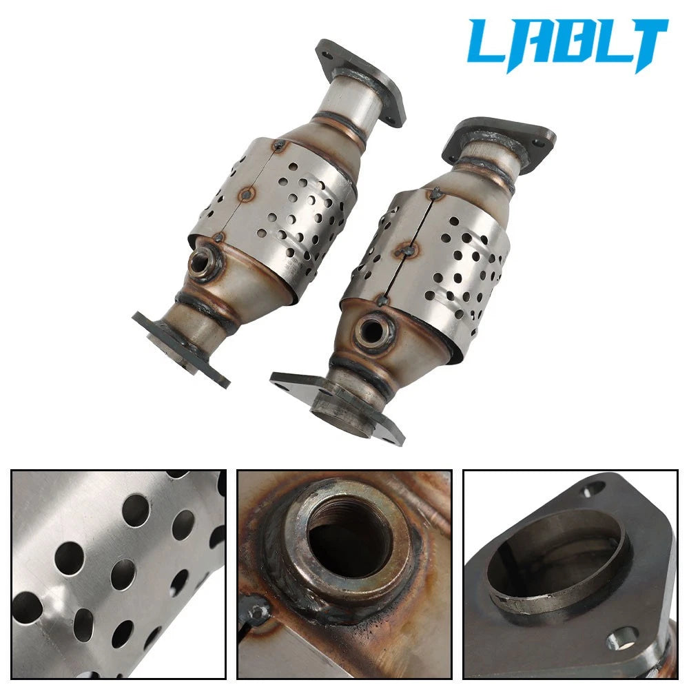 2X Catalytic Converters for Nissan Frontier Xterra NV1500 NV2500 (2005–2012)