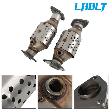 2X Catalytic Converters for Nissan Frontier Xterra NV1500 NV2500 (2005–2012)