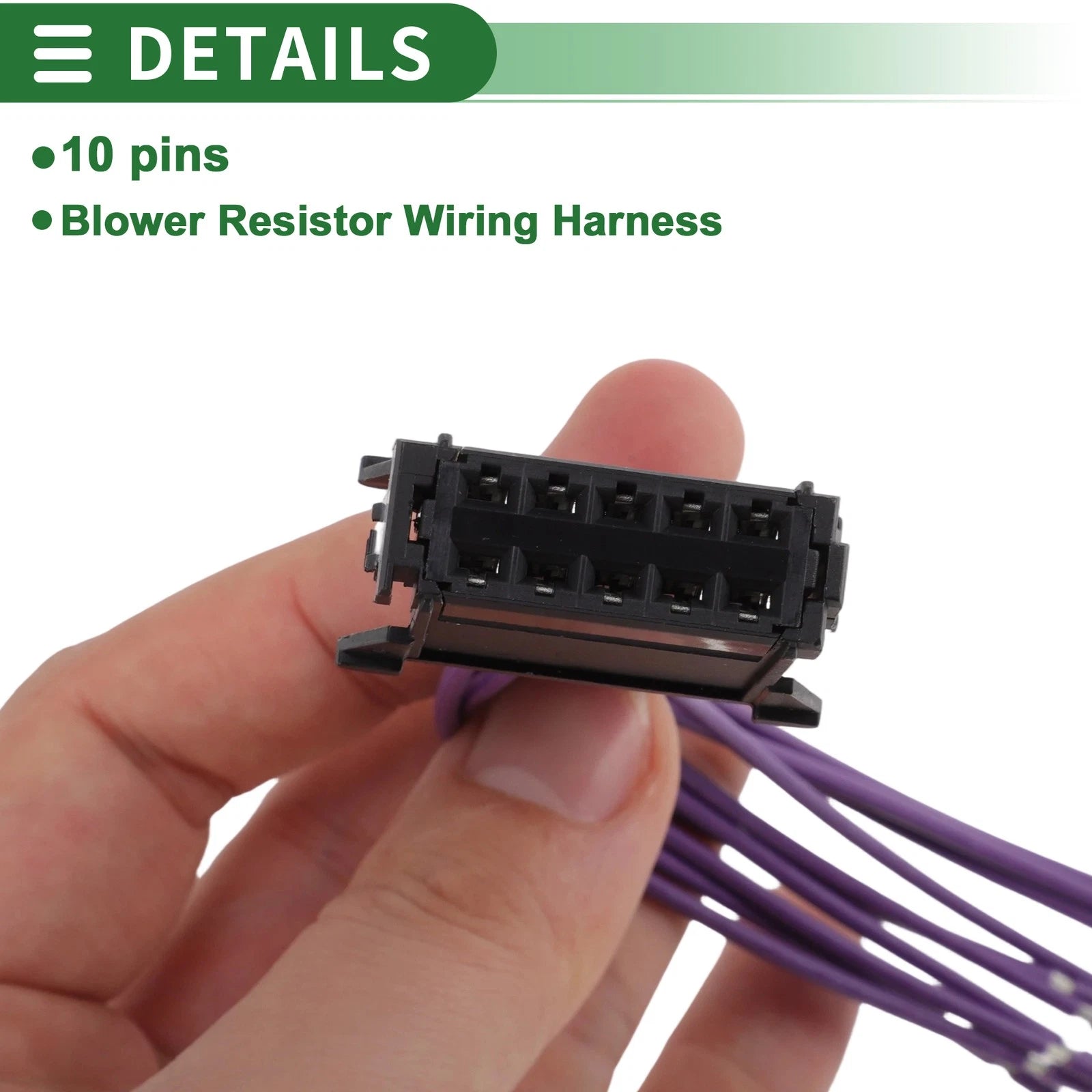 Blower Resistor Wiring Harness Connector for Renault Megane (2002–2016)