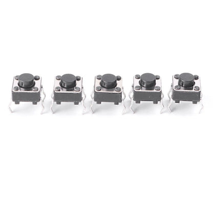 50pcs Tactile Touch Push Button Switch Mini Momentary Tact Switches 6x6x5mm
