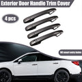4pcs Exterior Door Handle Cover Kit for Subaru Outback Forester (2015–2022)