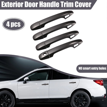 4pcs Exterior Door Handle Cover Kit for Subaru Outback Forester (2015–2022)