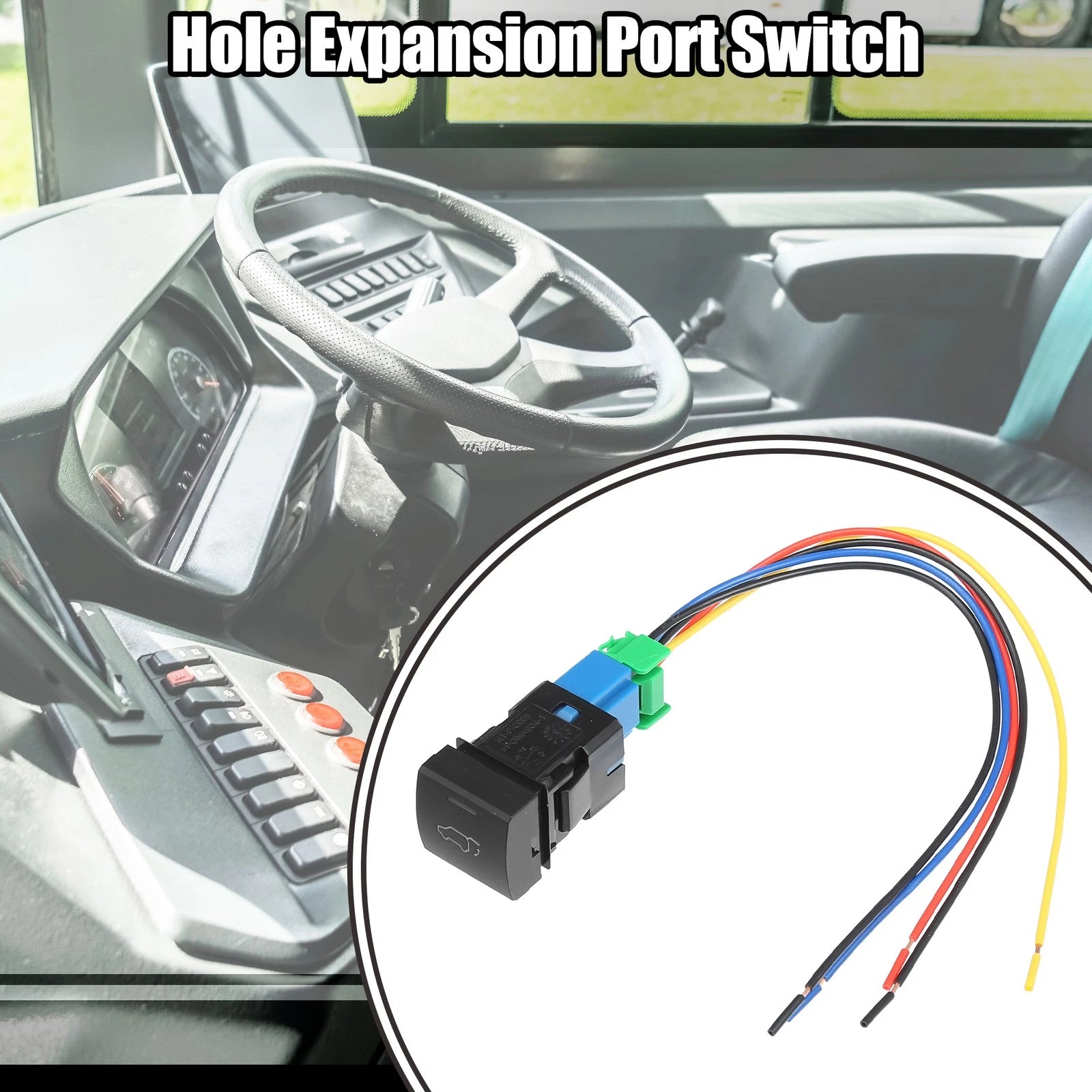 Tailgate Switch Replacement with Wire for Toyota (2005–2018)