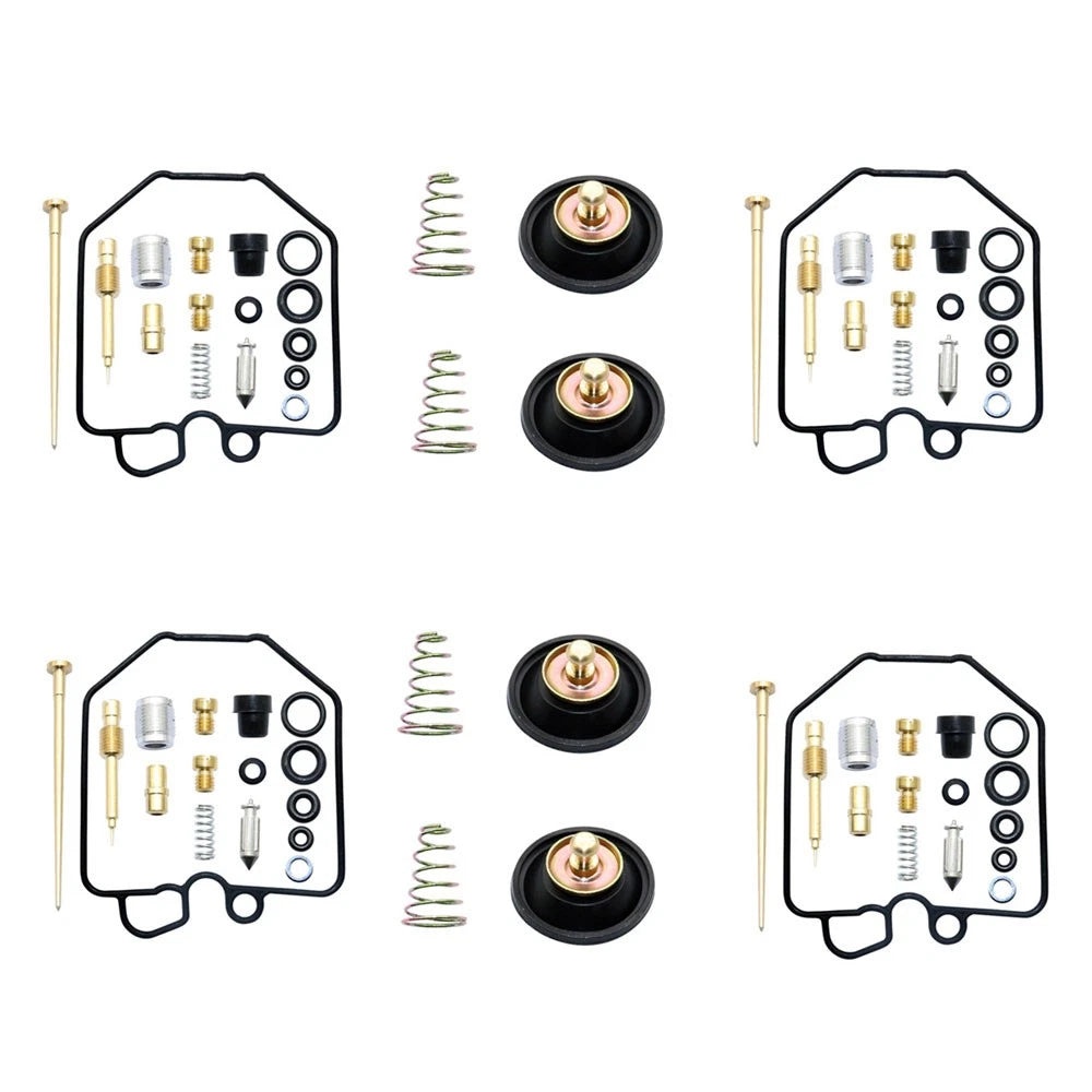4X Carburetor Repair Kit & Air Cut Off Valve for Honda CX500C CX500D (1980–1982)