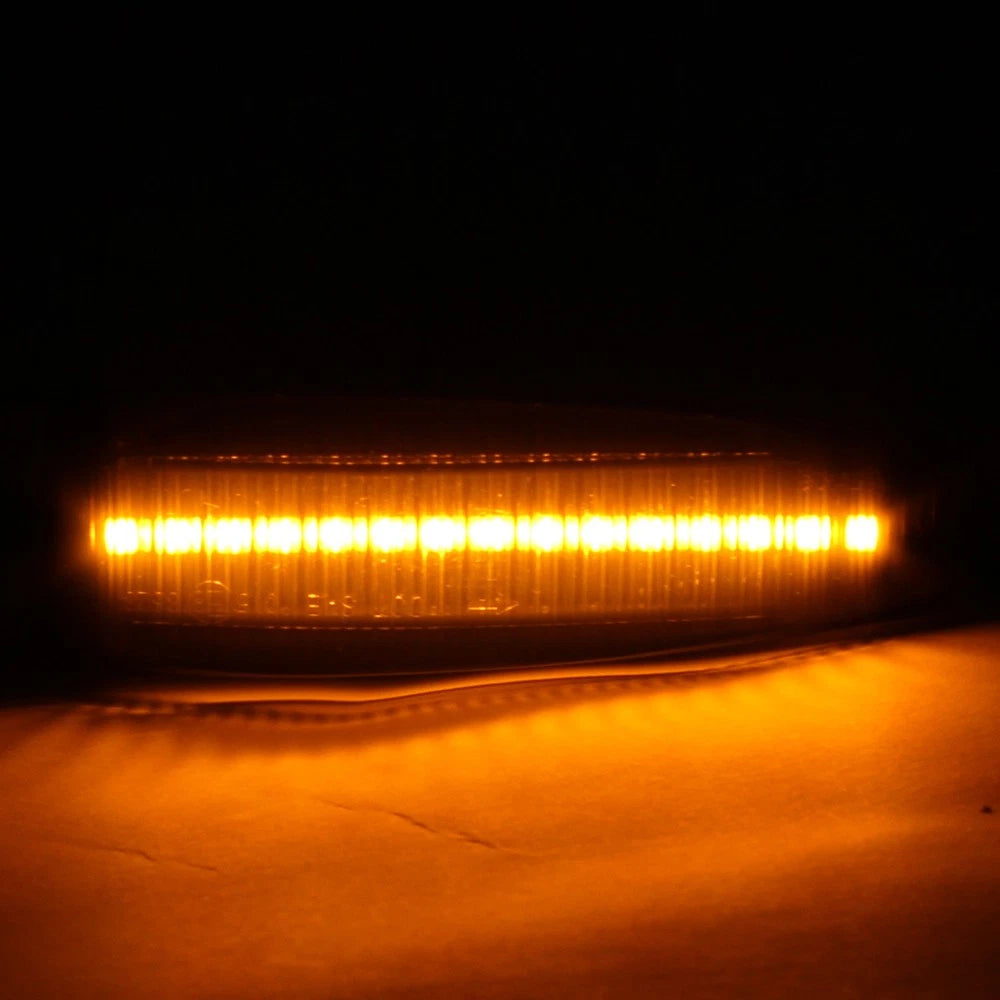 Clear Sequential LED Side Marker Light for Mitsubishi Mirage (2012–2018) Lancer (2008–2016)