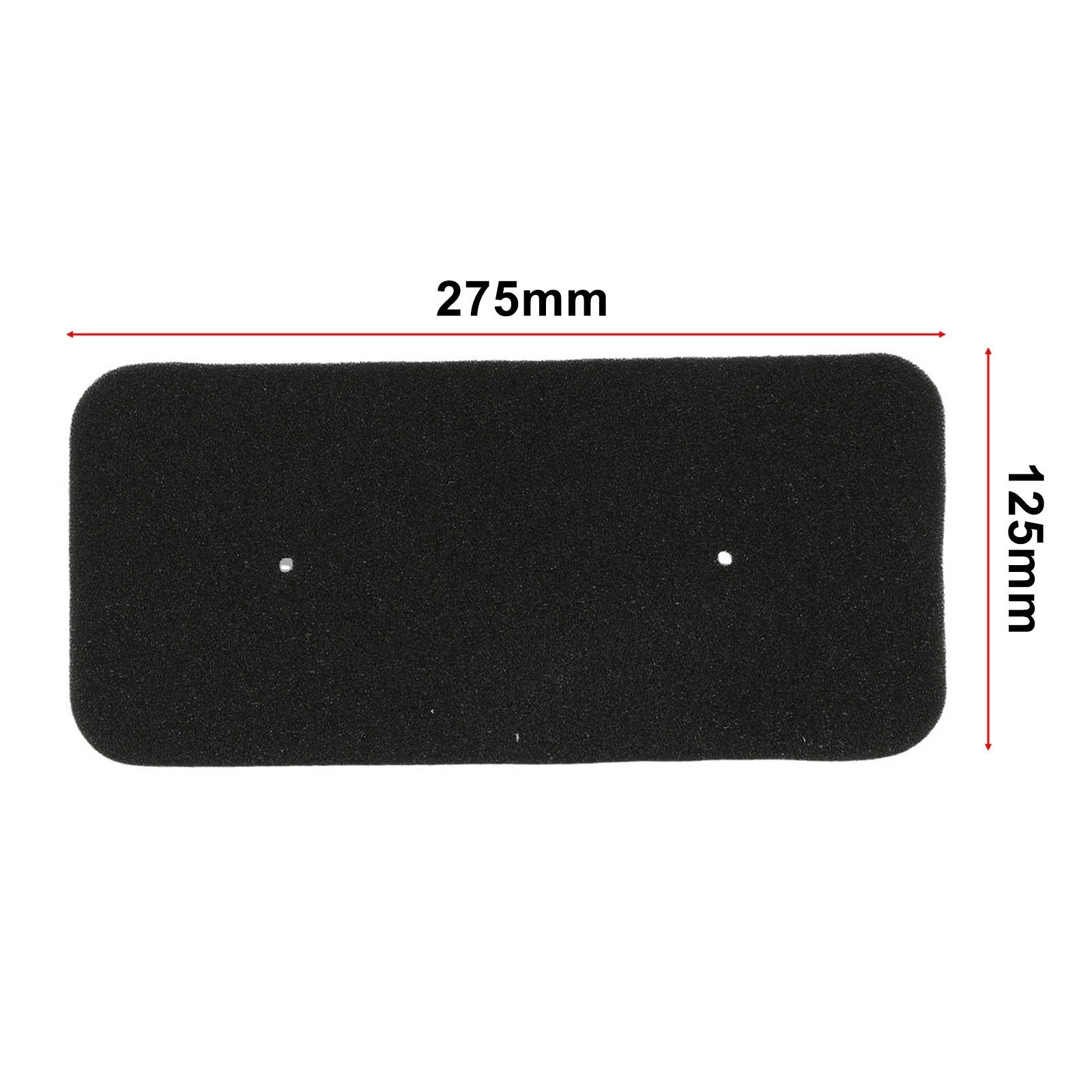 2Pcs Dust Foam Sponge Filter for Candy 40006731 (Condenser Dryer)