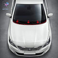 Car Rubber Seal Under Front Windshield Panel Trim Moulding Universal