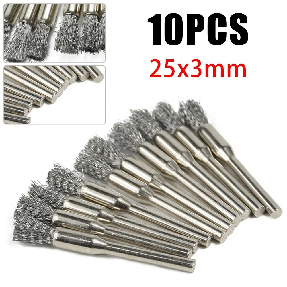 Wire Brush for Rotary Drill (Metal Manufacturing)